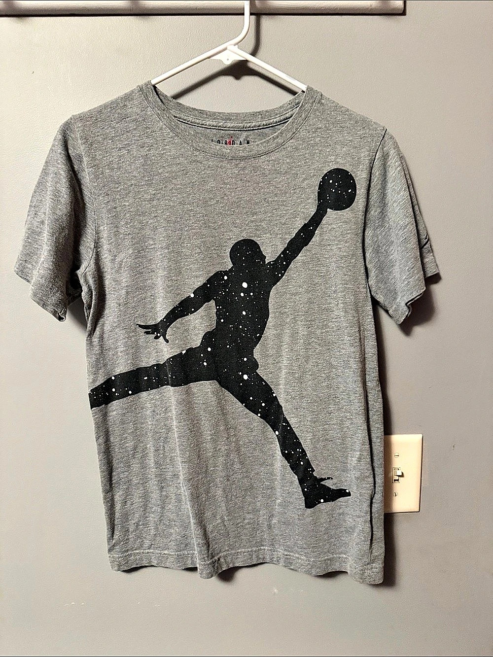 Jordan Jumpman Graphic Tee Gray Youth XL